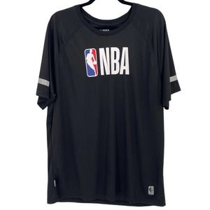 NEW NBA Men's Short Sleeve Tee in Black